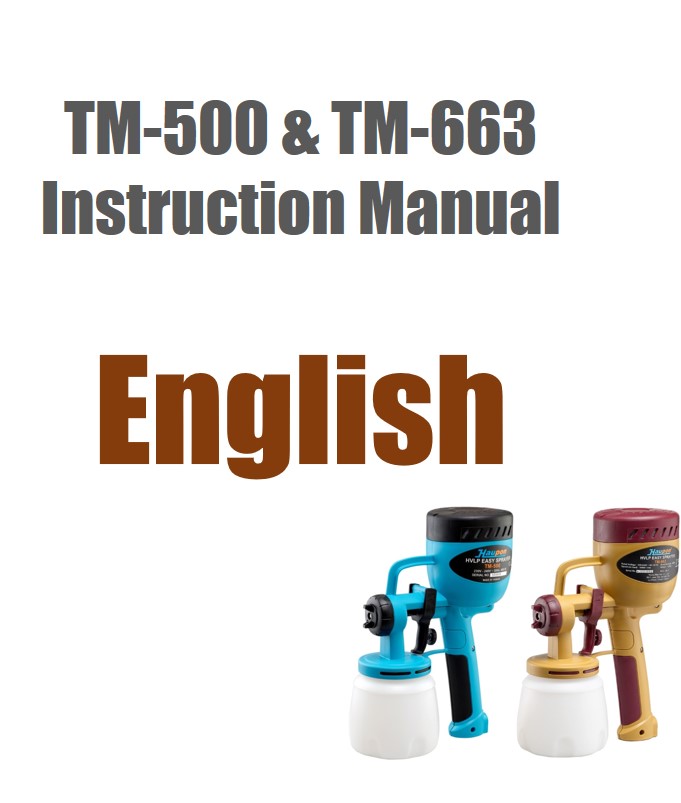TM-500&TM-663 Instruction Manual (English)