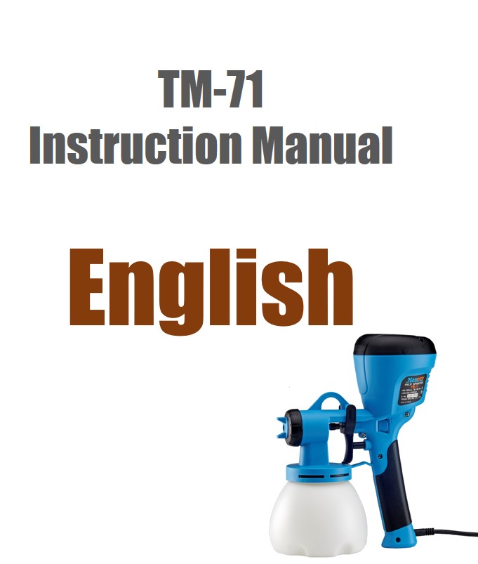 TM-71 Instruction Manual (English)